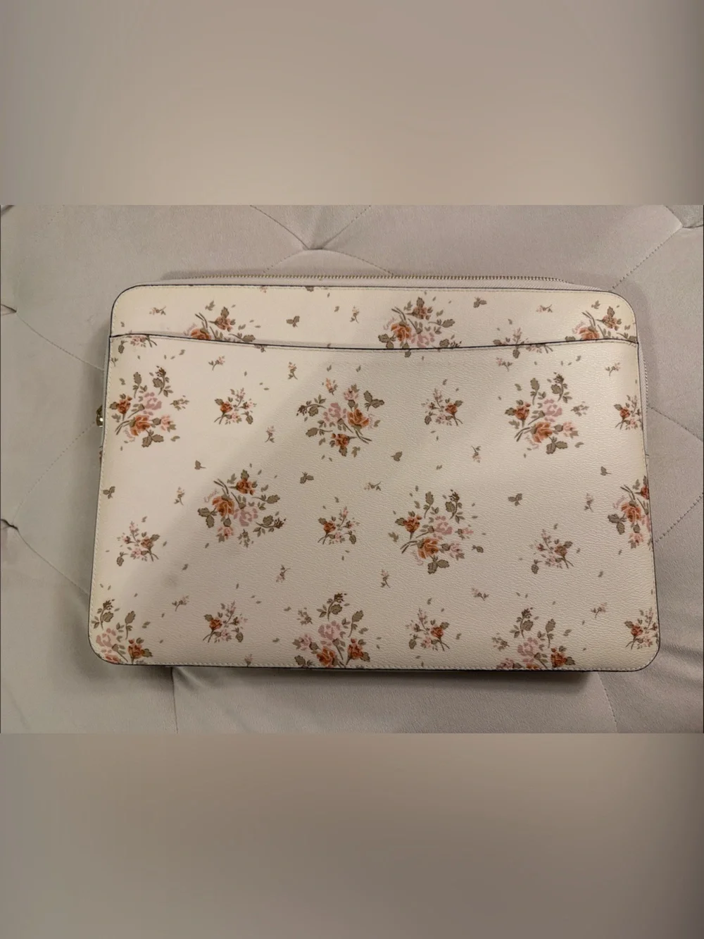 Coach zip laptop